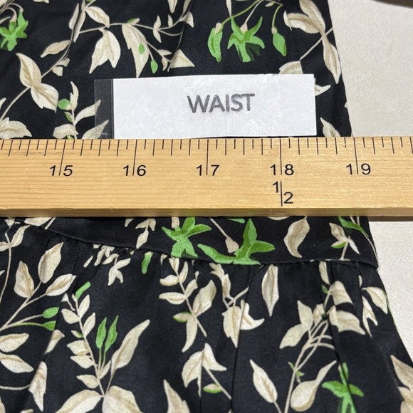 NWT Tuckernuck Women Verdant Iris ¾ Sleeve Mini Shirt Dress Sz M Black Cotton - Picture 13 of 16